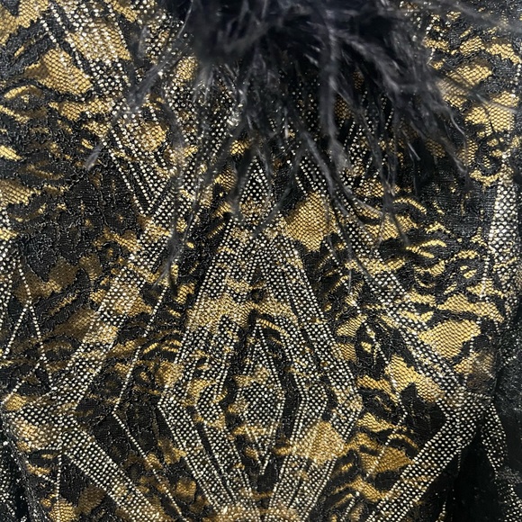 Weissman Black and Gold Kids Dance Costume - Picture 2 of 3